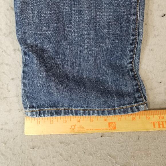 Levi's 515 Jeans women's 10 petite nouveau bootcut blue denim pants retro - Picture 8 of 16